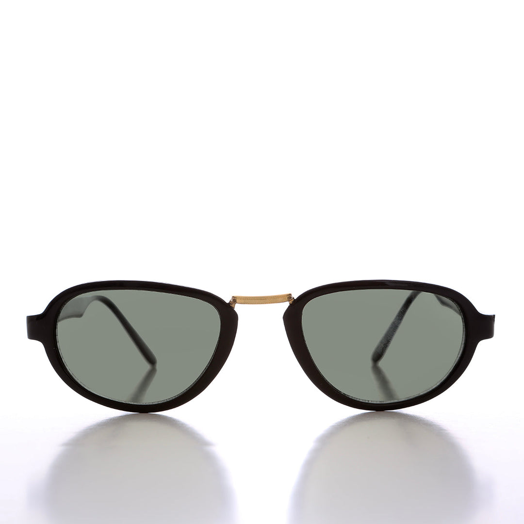 Minimalist Sunglasses with Metal Bridge - Bell