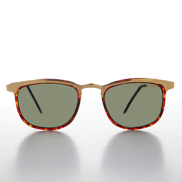 Updated Brow Line Vintage Steampunk Sunglass - Bennett