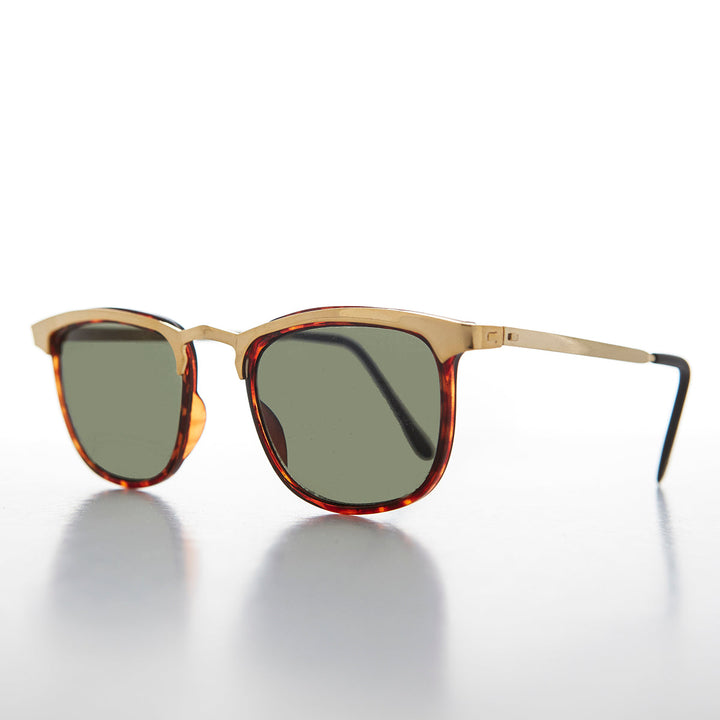 Updated Brow Line Vintage Steampunk Sunglass - Bennett