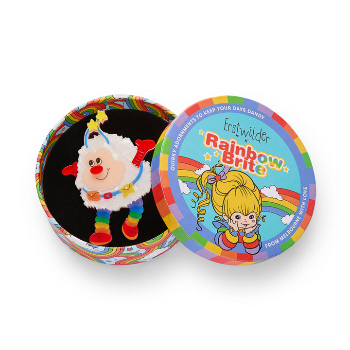 Twink Brooch Rainbow Brite x Erstwilder