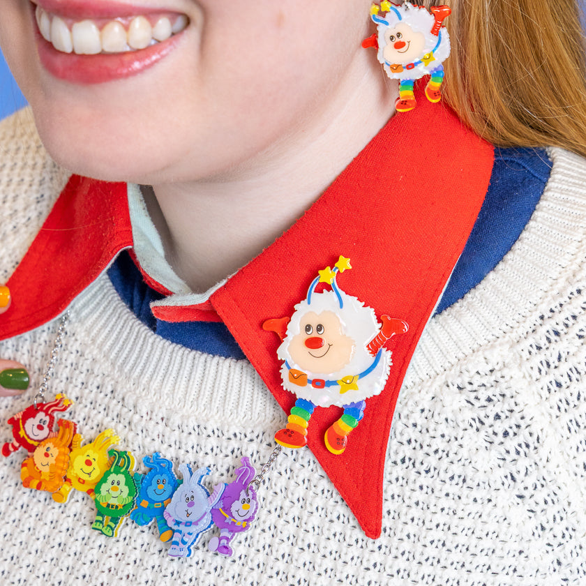 Twink Brooch Rainbow Brite x Erstwilder