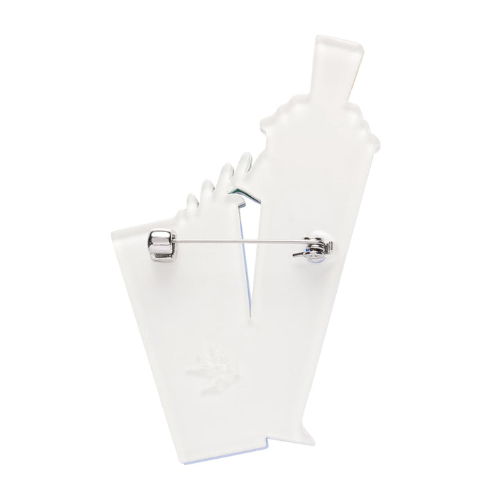 Opa! Ouzo Brooch by Erstwilder