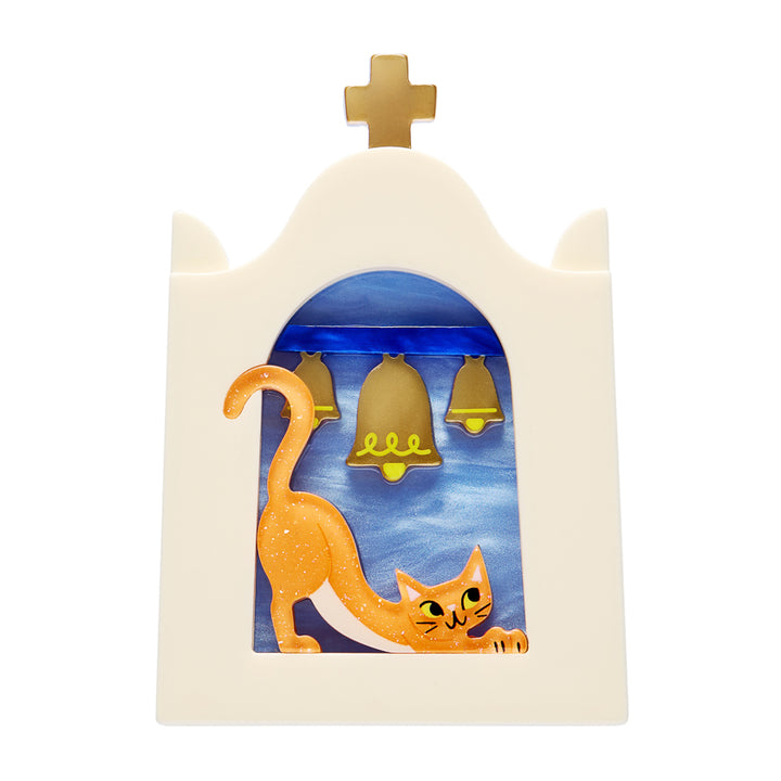 Aegean Feline Brooch by Erstwilder