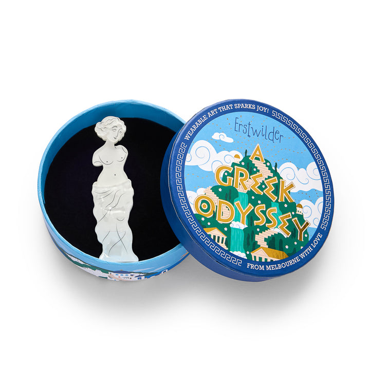 Marble Muse Aphrodite Brooch by Erstwilder
