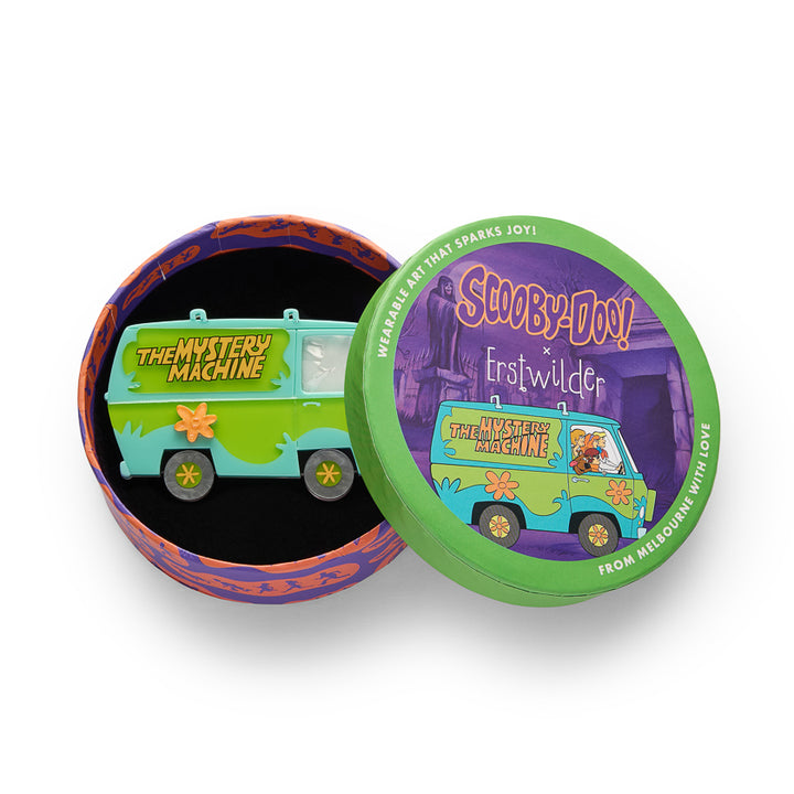 The Mystery Machine Brooch by Erstwilder