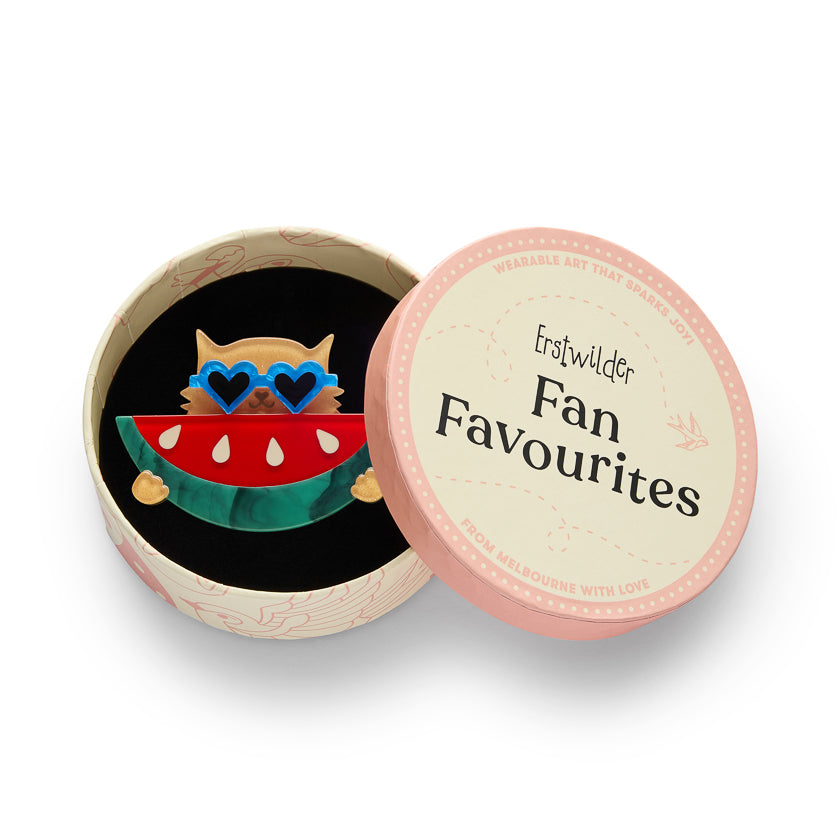 Sunnies & Seeds Brooch by Erstwilder