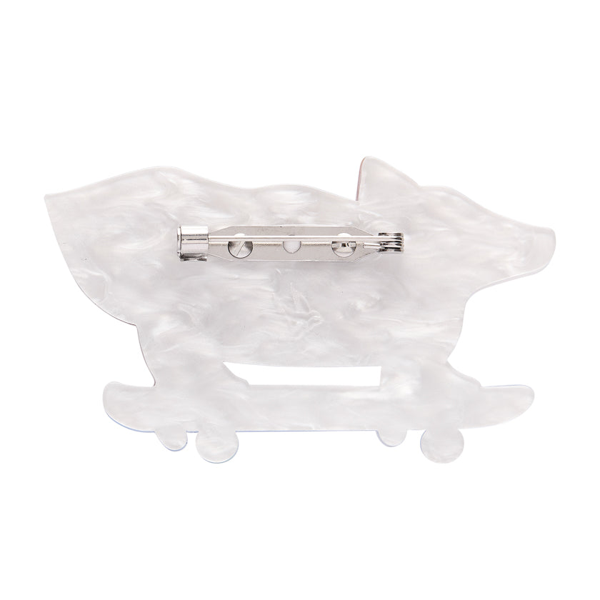 Clarke the Crusading Corgi Brooch by Erstwilder