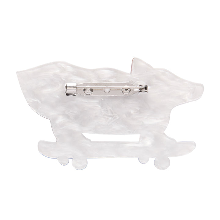 Clarke the Crusading Corgi Brooch by Erstwilder