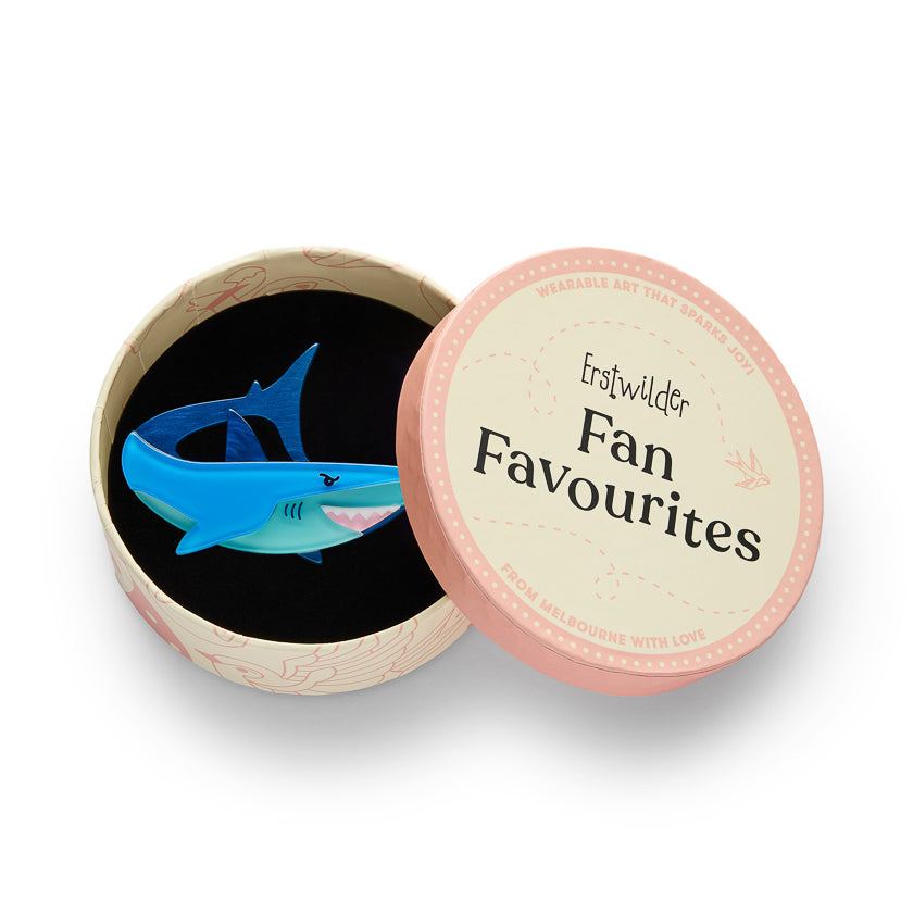 Here’s Brucey Brooch by Erstwilder