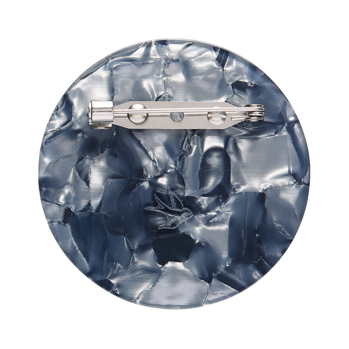 Tiny Blue Dot Brooch by Erstwilder