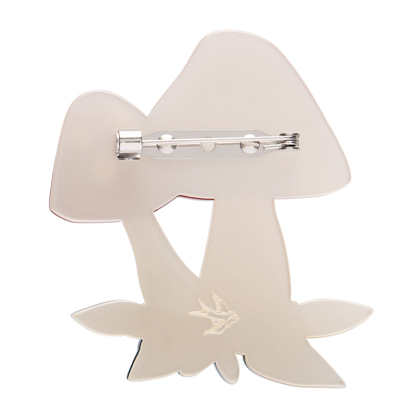 Forest Fun Guy Brooch by Erstwilder