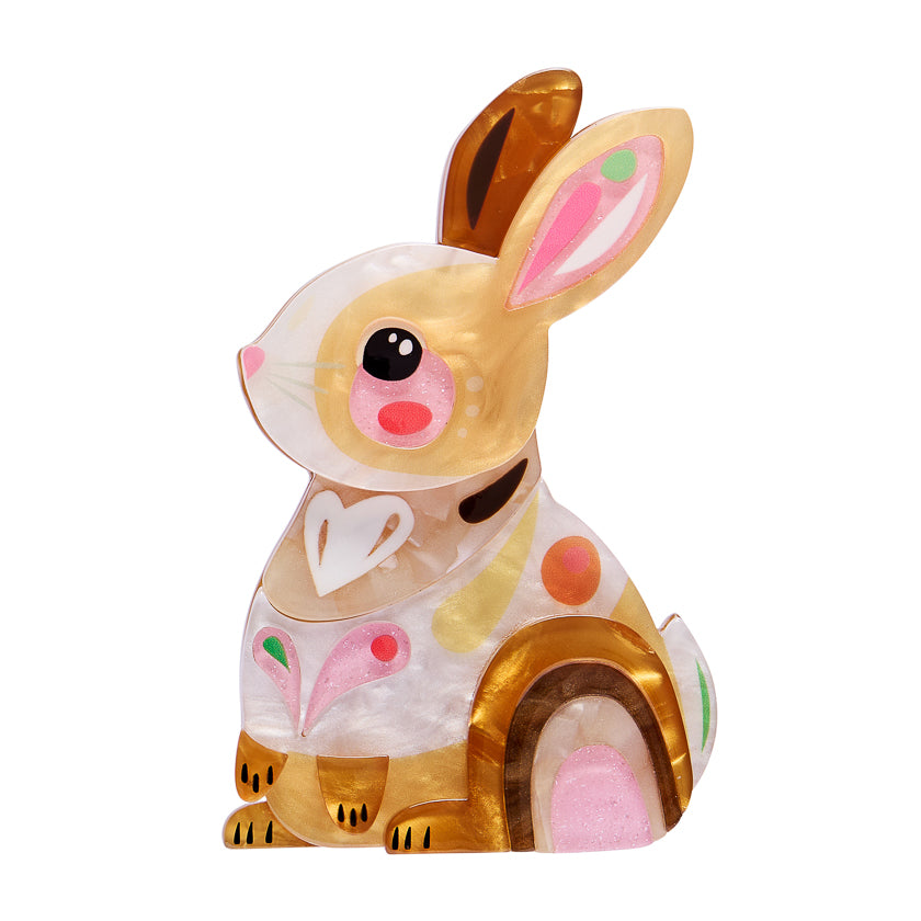Maple the Bunny Brooch by Erstwilder x Pete Cromer Easter