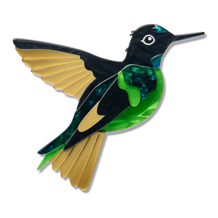 Dusky Starfrontlet Brooch by Erstwilder