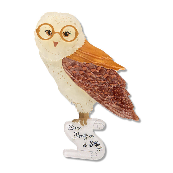 Barny Owl Brooch by Erstwilder | Magic Faraway Tree