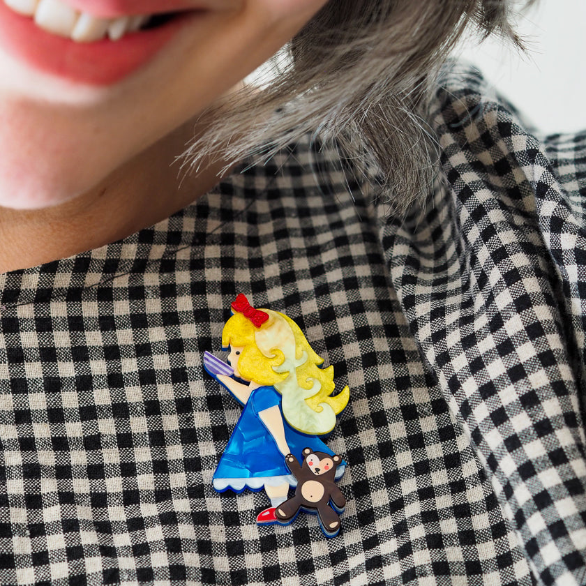 Just Right Brooch by Erstwilder x Pete Cromer PREORDER