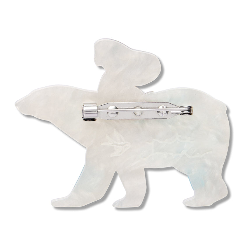 Polar Adventure Brooch by Erstwilder x Pete Cromer