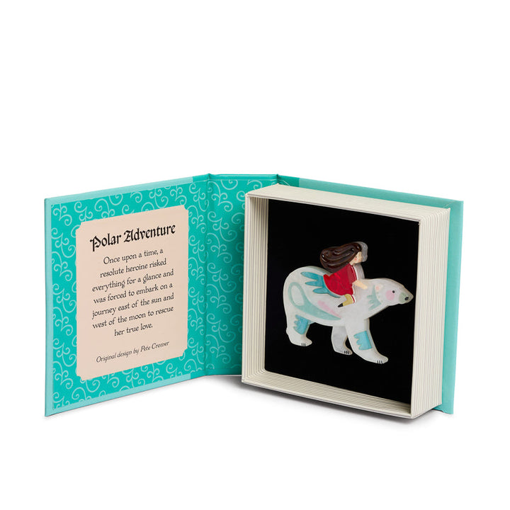 Polar Adventure Brooch by Erstwilder x Pete Cromer