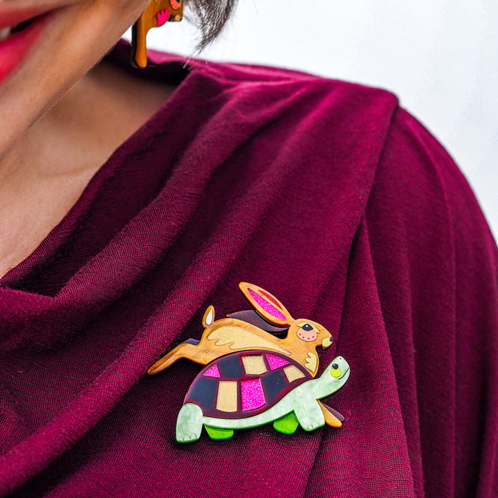 Lesson Learned Brooch by Erstwilder x Pete Cromer