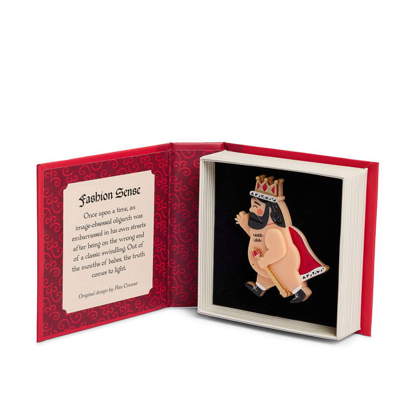 Fashion Sense Brooch by Erstwilder x Pete Cromer