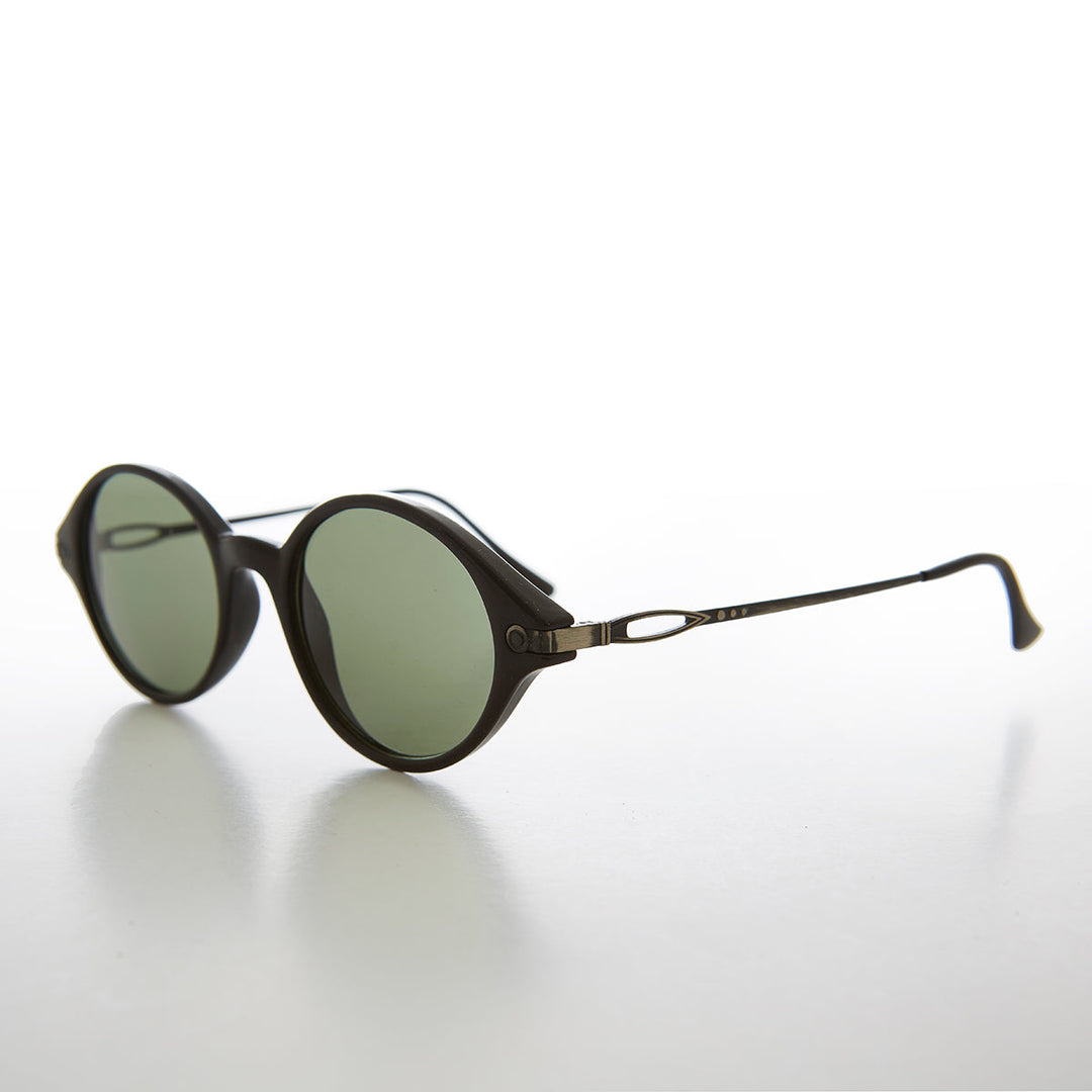Simple Oval 90s Unisex Sunglass - Binxy