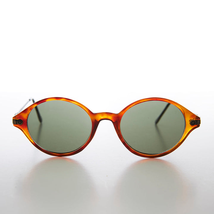 Simple Oval 90s Unisex Sunglass - Binxy