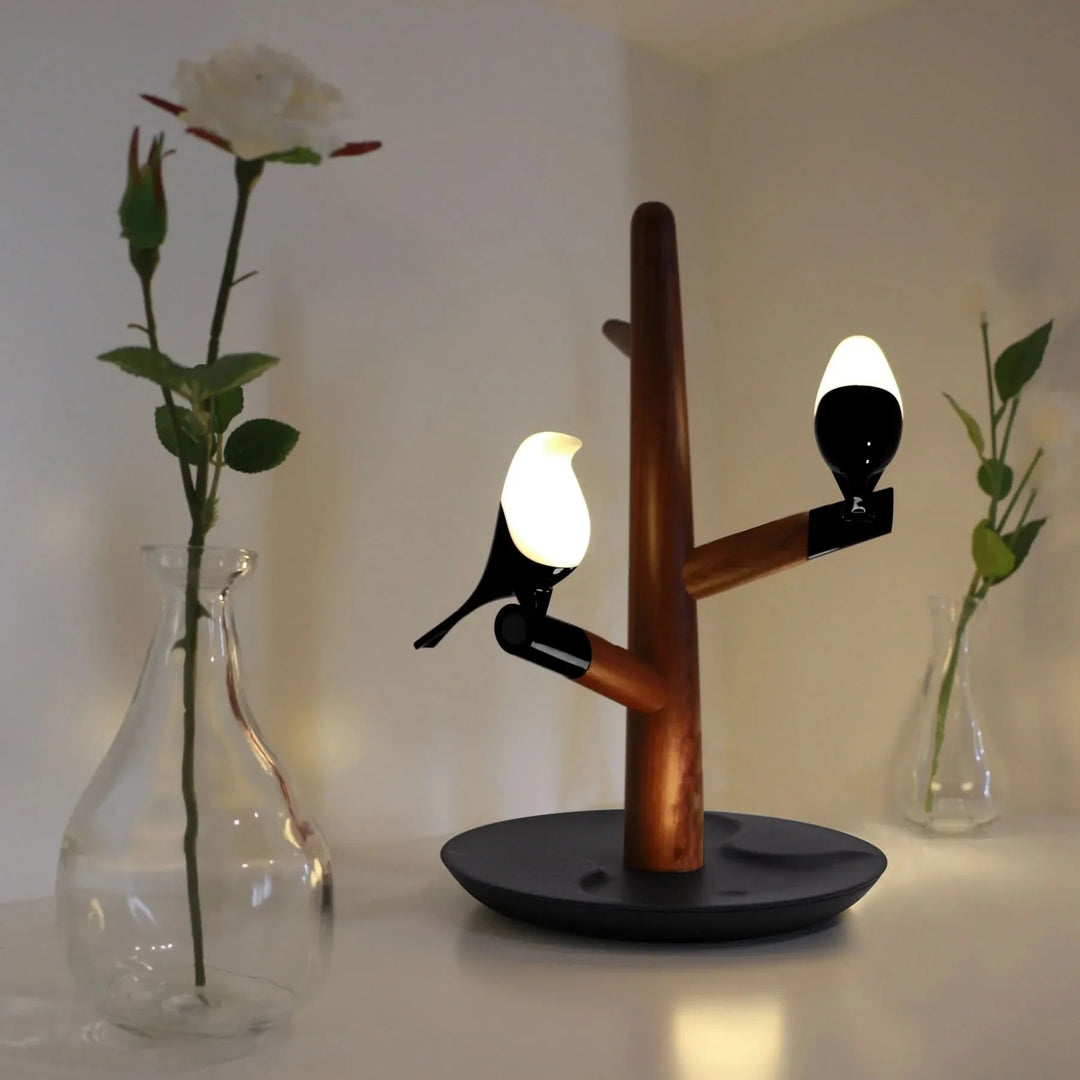 Bliss Lamp With Dual Wireless Phone Charger