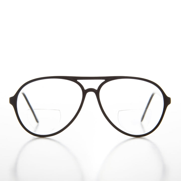 Simple Bifocal Aviator Reading Glasses - Bobbie
