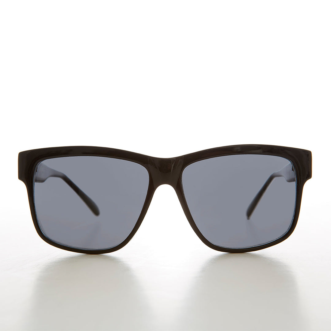 Large Square Block Frame Vintage Sunglass - Bryn