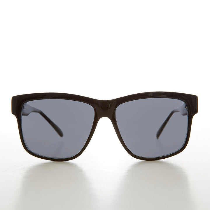 Large Square Block Frame Vintage Sunglass - Bryn
