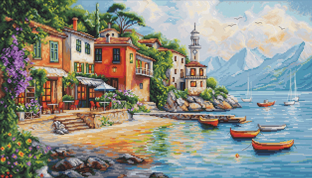 Varena Counted Cross-Stitch Kit by Luca-S BU5083L