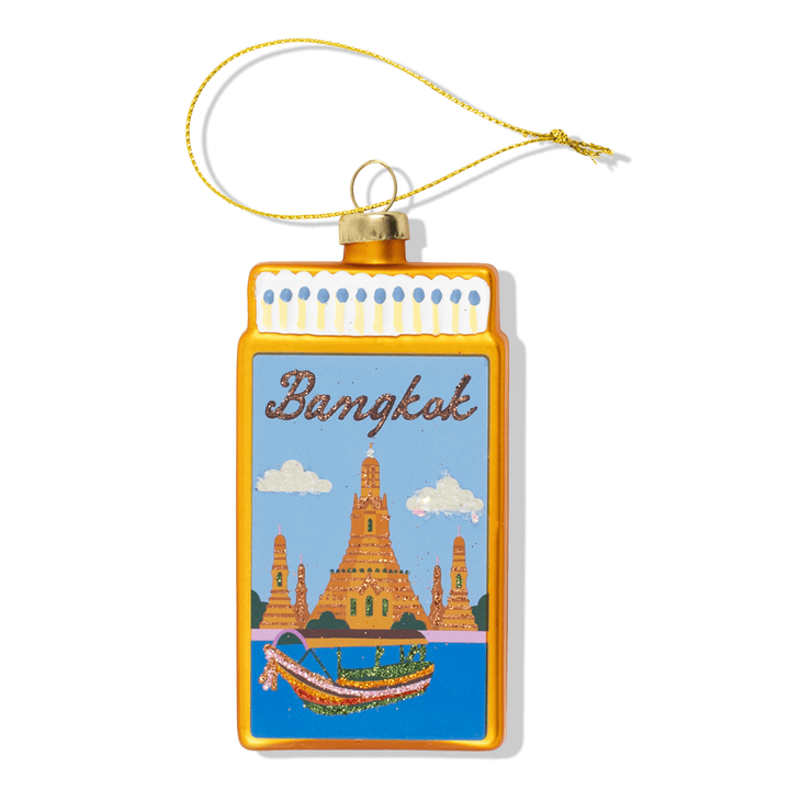 Bangkok Matchbook Ornament