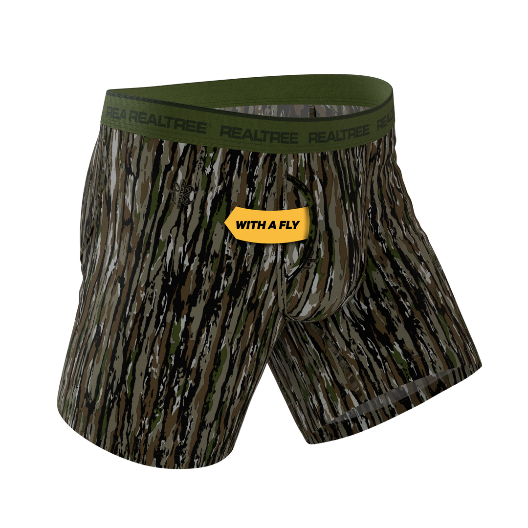 The Barking Up | Realtree x Shinesty Bark Camouflage Ball Hammock® Pouch Underwear With Fly