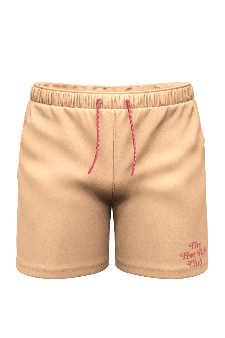 The Beach House | Orange Island Block Ball Hammock® Pouch 8" Swim Trunks