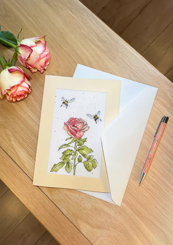 Bee Mine Forever -Thread Pack XGC59-TP Counted Cross Stitch Kit