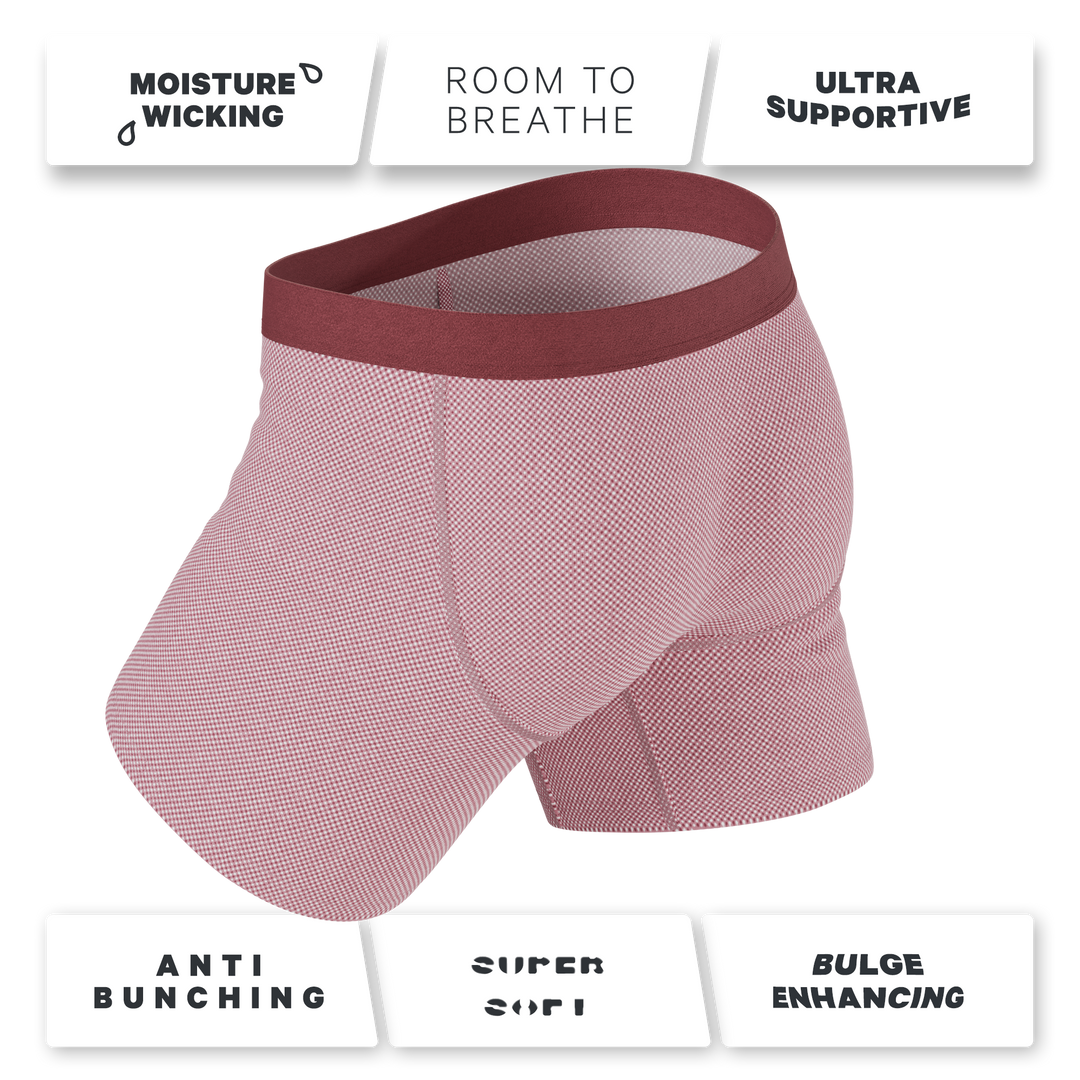 The Bell Pep | Red Chambray Ball Hammock® Pouch Underwear