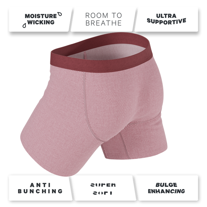 The Bell Pep | Red Chambray Ball Hammock® Pouch Underwear