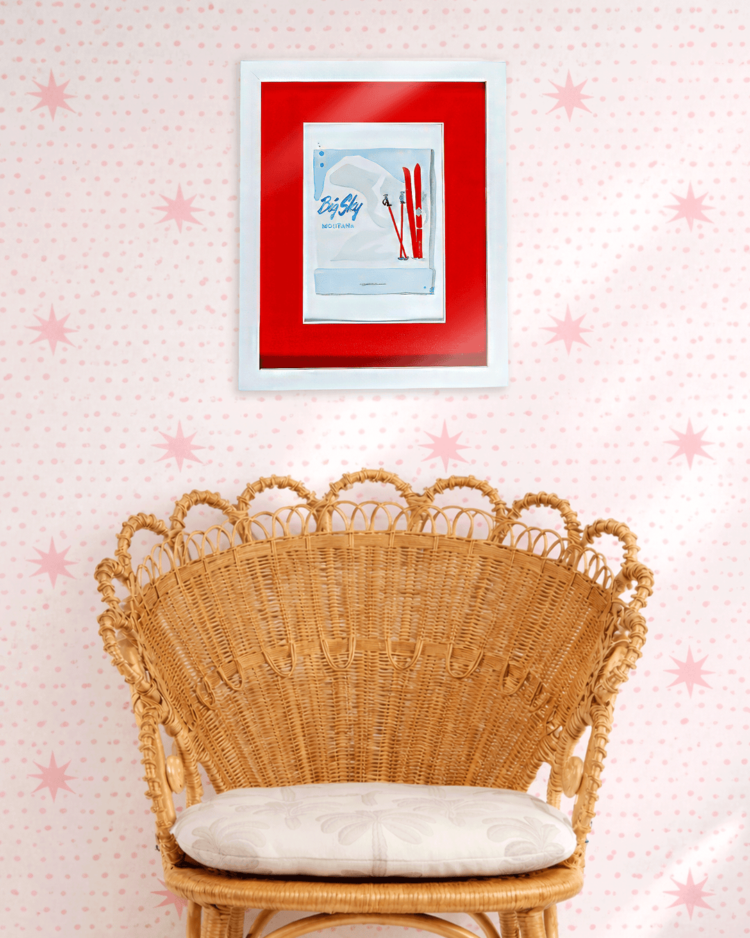Big Sky Matchbook Art Print