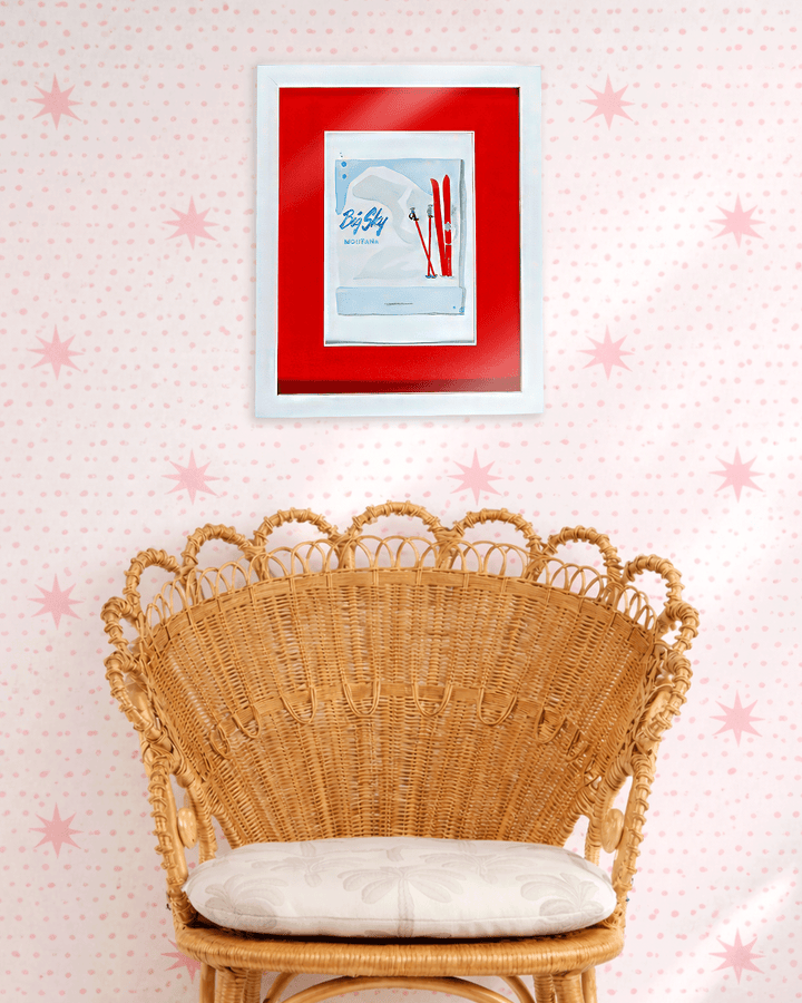 Big Sky Matchbook Art Print
