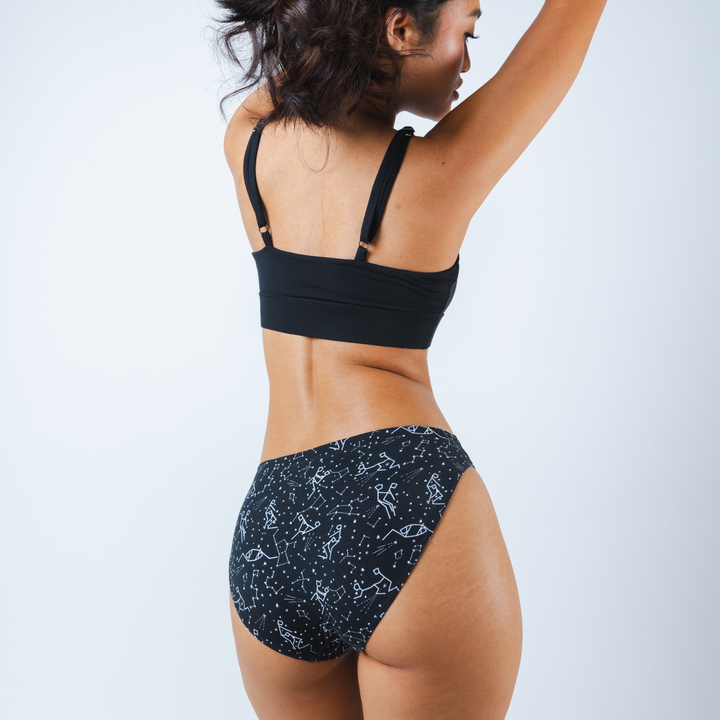 The Big Bang | Glow In The Dark Constellation Modal Bikini Underwear