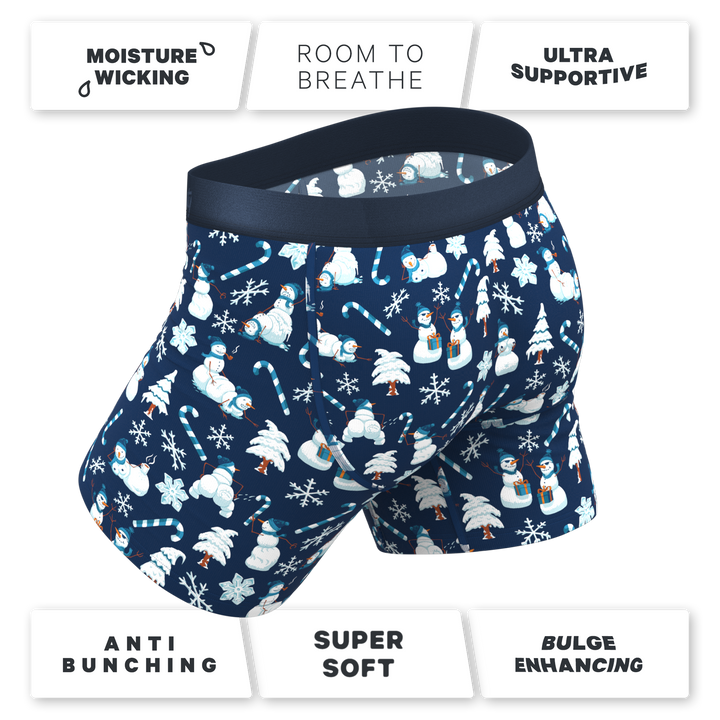 The Big Blizzard | Naughty Snowmen Ball Hammock® Pouch Underwear