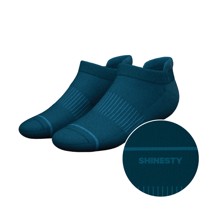 The Big Blue | Navy Heel Hammock™ Ankle Socks