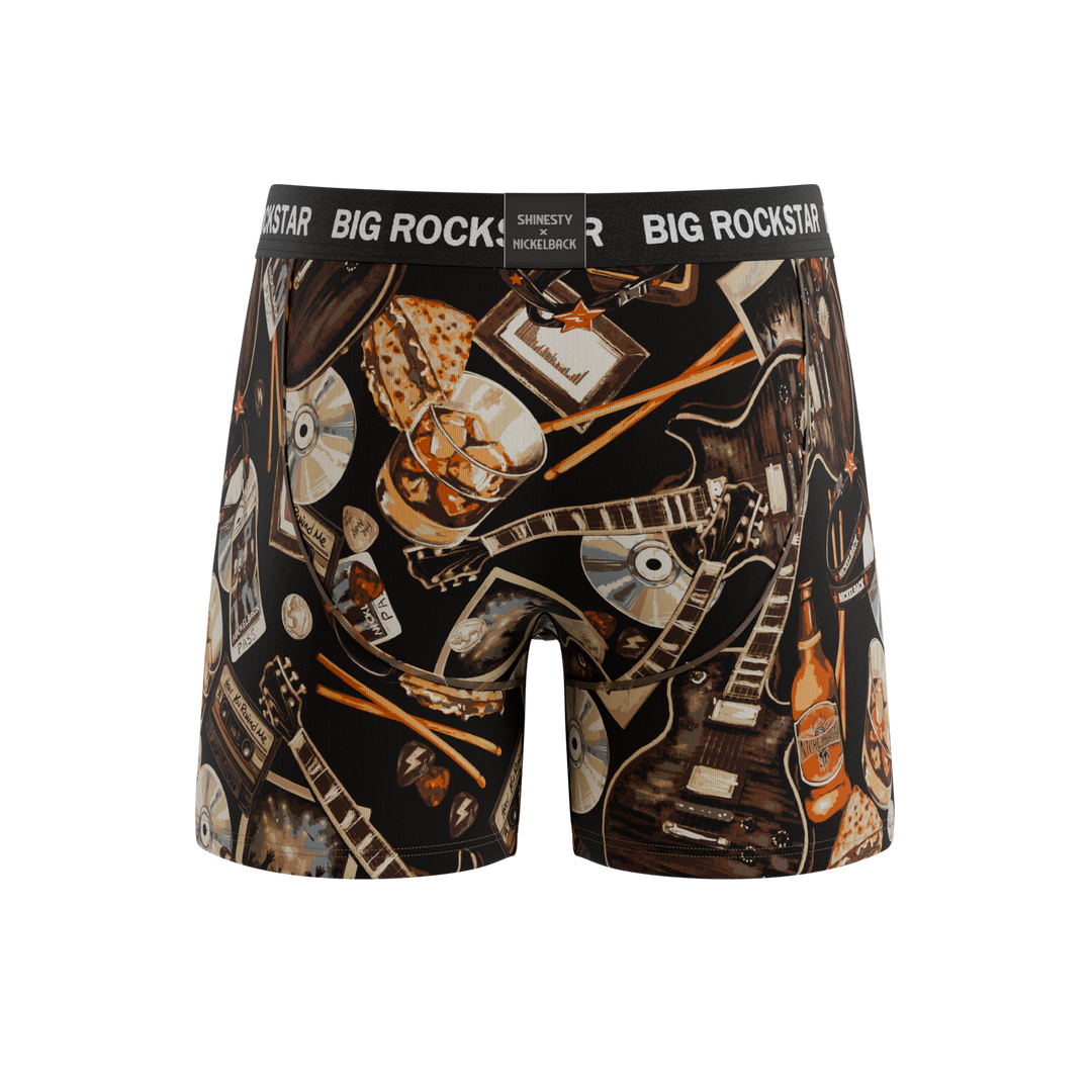 The Big Rock Star | Shinesty X Nickelback Guitar Ball Hammock® Pouch Underwear With Fly