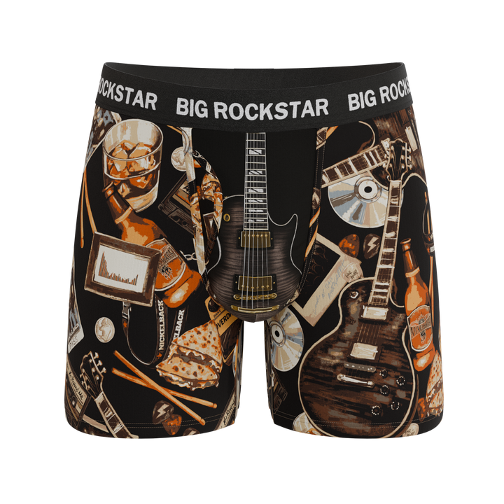 The Big Rock Star | Shinesty X Nickelback Guitar Ball Hammock® Pouch Underwear With Fly