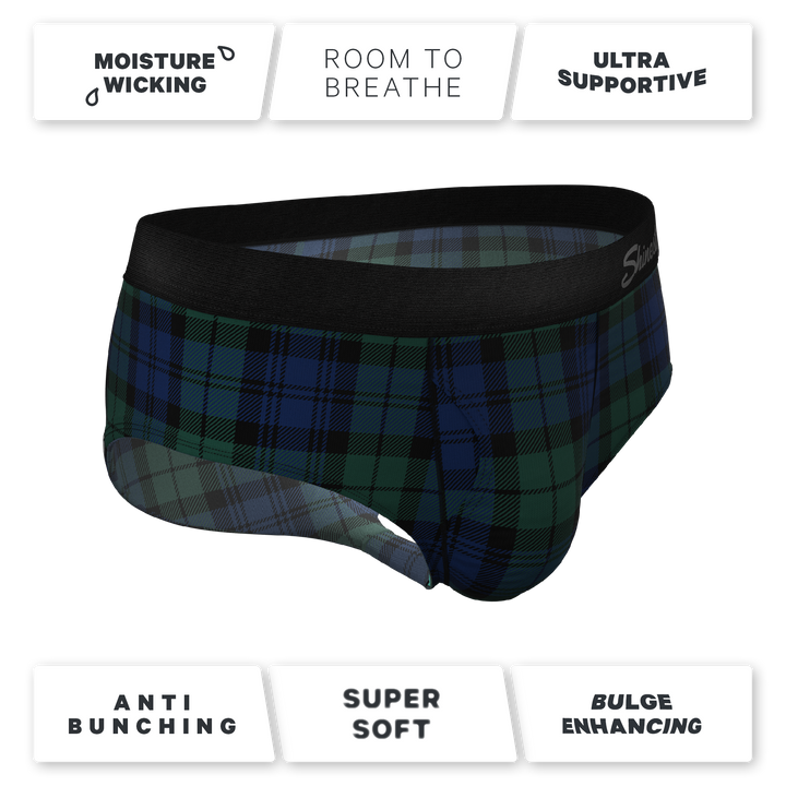 The Black Watch | Tartan Plaid Ball Hammock® Pouch Underwear Briefs