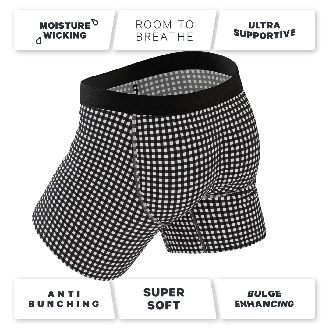 The Blackberry Bramble | Window Pane Ball Hammock® Pouch Underwear