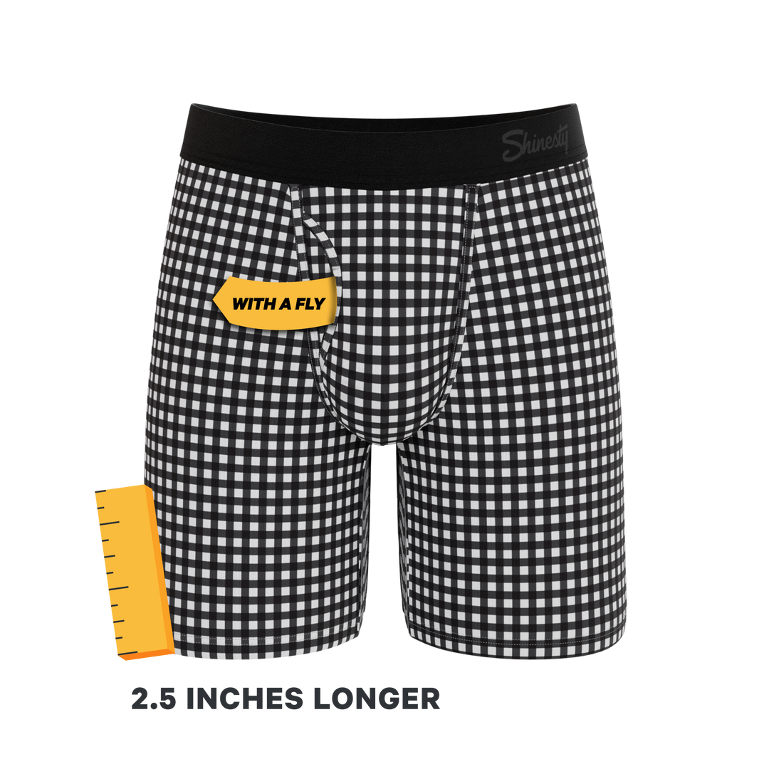 The Blackberry Bramble | Window Pane Ball Hammock® Boxer - Long Leg