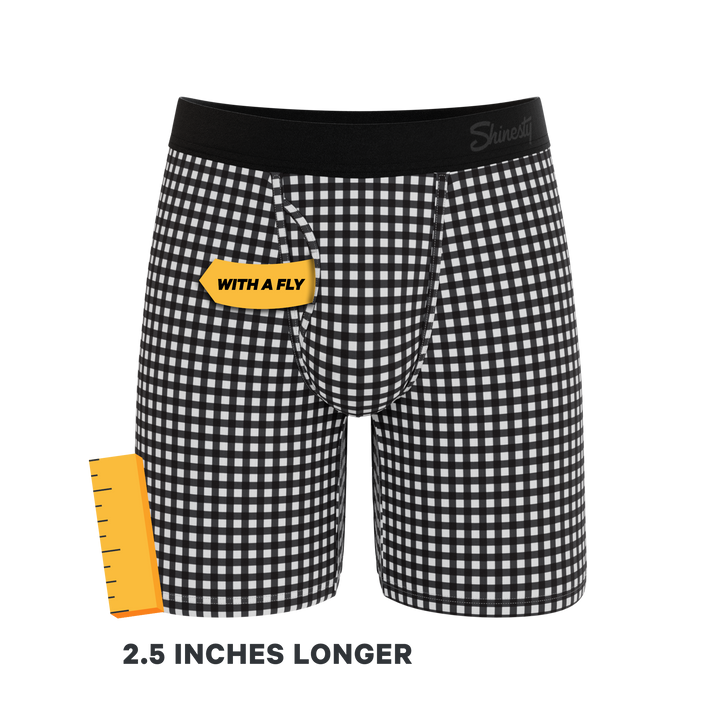 The Blackberry Bramble | Window Pane Ball Hammock® Boxer - Long Leg