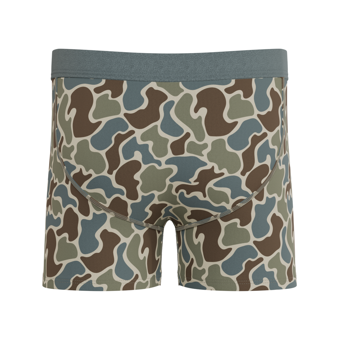 The Blender | Grey Duck Camo Youth Boxer Briefs