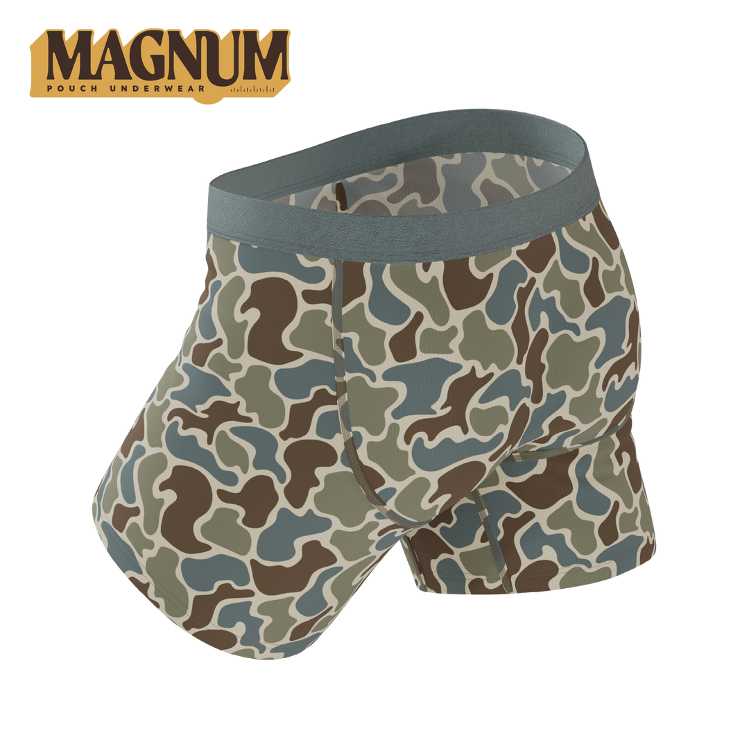 The Blender | Grey Duck Camo Ball Hammock® Magnum Big Pouch Underwear