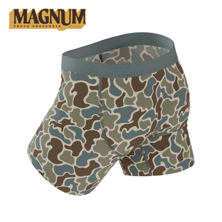 The Blender | Grey Duck Camo Ball Hammock® Magnum Big Pouch Underwear